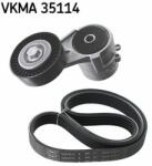 SKF Set curea transmisie cu caneluri SKF VKMA 35114 (VKMA 35114) - automobilus