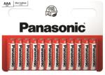 Panasonic Elem PANASONIC Red Zinc 1, 5 V cink-mangán AAA (12db) (R03RZ-12HH)