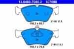 ATE set placute frana, frana disc ATE 13.0460-7080.2 (13.0460-7080.2)