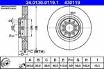 ATE Disc frana ATE 24.0130-0119.1 (24.0130-0119.1) - automobilus