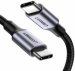 UGREEN 70427 US316 Cablu de Date USB Type-C la USB Type-C, Nylon Braided, 5A, 100W, 480 Mbps, 1 Metru (70427-UGREEN-SKU)