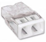 WAGO Vezetékösszekötő 2x0, 5-2, 5mm2 fehér (100db/csomag) 2273-202