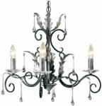 Elstead Lighting Amarilli AML3-BLK-SILVER