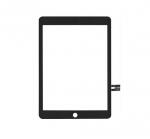 Apple iPad A1954, A1893, 9.7 2018 érintőpanel, érintőképernyő fekete, home gomb átvezető fóliával OEM