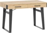 WIPMEB LOFT LT14 íróasztal tölgy artisan/fekete - mindigbutor