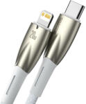 Baseus Glimmer USB-C - Lightning töltőkábel, 20W, 1m (fehér) (CADH000002)