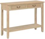 vidaXL Masă consolă, 110 x 35 x 80 cm, lemn (249904) - vidaxl