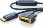 clicktronic DisplayPort - DVI kábel 5m - Kék (70731)