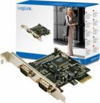 LogiLink PCI Express kártya, 2 soros port (PC0031) - bestmarkt