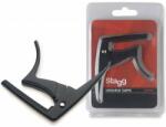 Stagg Каподастер за укулеле stagg scpuk bk