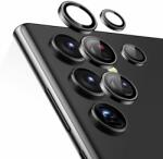  Üvegfólia Samsung Galaxy S23 Ultra - ESR kamera üvegfólia fekete kerettel/gyűrűvel