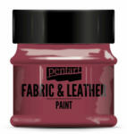 Pentacolor Pentart Textil- és bőrfesték 50 ml - bordó
