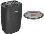 Harvia Moderna V60E Black 6 KW szaunakályha digitális külső vezérléssel