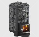 Harvia LEGEND 240 SL fatüzelésű szaunakályha falátvezető idommal