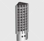 Harvia GLOW CORNER TRC90 9.0kW sarokba állítható szaunakályha beépített vezérléssel