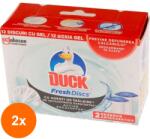 DUCK Set 4 x Rezerva cu Gel Duck Fresh Discs Eucalypt, 36 ml (FXE-2xEXF-TD-82236)