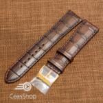  Curea piele vitel maro, handmade, căptusită 19mm - 33793