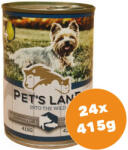 Pet's Land Pork & Fish & Pear 24x415 g