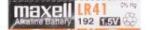 Maxell (Maxell LR41) 1, 5 V Gombelem 1db LR41 1 db (Maxell LR41)