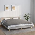vidaXL Pătură grea cu husă, gri, 155x220 cm, 7 kg, textil (350830) Patura
