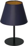 Luminex Asztali lámpa ARDEN 1xE27/60W/230V á. 20 cm lila/arany 3578 (LU3578)