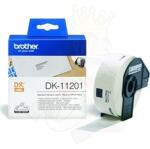 Brother DK11201 29x90mm 400db-os papír fehér/fekete papírszalag (DK11201) - bestbyte