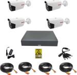 Rovision Kit Rovision complet 4 camere supraveghere exterior full hd 40 metri IR 1080P SafetyGuard Surveillance