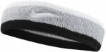 Nike Bentiță cap "Nike Swoosh Headband - light smoke gray/black/white