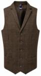 Premier Workwear Vestă de lână bărbați horeca ospătar barman - Maro | L (PR625-1000296268)