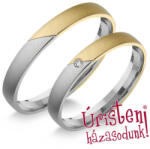  Hr09b Karikagyűrű Gyémánt Kővel (hr09b)
