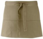 Premier Workwear Rövid pincérkötény zsebekkel - Olív (PR155-1000143258)