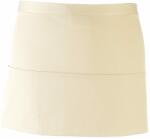 Premier Workwear Rövid pincérkötény zsebekkel - Natural (PR155-1000143256)