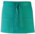 Premier Workwear Rövid pincérkötény zsebekkel - Emerald (PR155-1000143247)