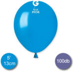 Gemar Lufi (metál) kék, 13cm, gömb, 100 db/cs