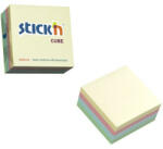 STICK N Öntapadó jegyzettömb STICK'N 76x76mm pasztell mix 400 lap (03_00462)
