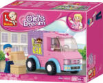 Sluban Girl's Dream - Kézbesítő kocsi építőjáték készlet (M38-B0520)