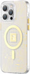 Kingxbar PQY Geek sorozat mágneses tok iPhone 14 Pro MagSafe arany