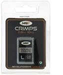 NGT Bride Pole Position Double Crimps 0.80mm 10buc/cutie Cleste