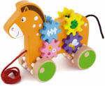 Viga Toys Húzogatós ló fogaskerekekkel (FK4237-A)
