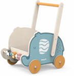 Viga Toys Járássegítő kiskocsi - elefánt, pasztell színű (FK6163)