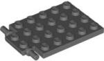 LEGO® 92099c85 - LEGO sötétszürke lap csapóajtó 4 x 6 méretű (92099c85)