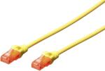 ASSMANN CAT6 U/UTP 1m hálózati kábel Sárga U/UTP (UTP) (DK-1612-010/Y)
