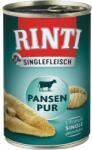RINTI Singlefleisch Rumen Pure hrana monoproteica pentru caini, cu rumen de vita 400 gr