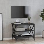 vidaXL Comodă TV, negru, 60x40x50 cm, lemn prelucrat (825782)
