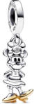Pandora Moments Disney 100. évfordulós Minnie egér függő charm 0, 009 karátos, laboratóriumban növesztett gyémánttal Ezüst Charm - 792559C01 (792559C01)