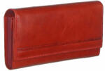 Sylvia Belmonte Elegáns téglavörös bőr pincér tárca, brifkó Sylvia Belmonte (C 3257 red)