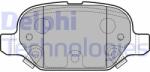 DELPHI set placute frana, frana disc DELPHI LP2761 (LP2761)