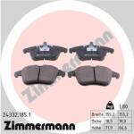 ZIMMERMANN set placute frana, frana disc ZIMMERMANN 24332.185. 1 (24332.185.1)