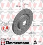 ZIMMERMANN Disc frana ZIMMERMANN 290.2271. 52