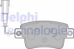 DELPHI set placute frana, frana disc DELPHI LP2231 (LP2231)